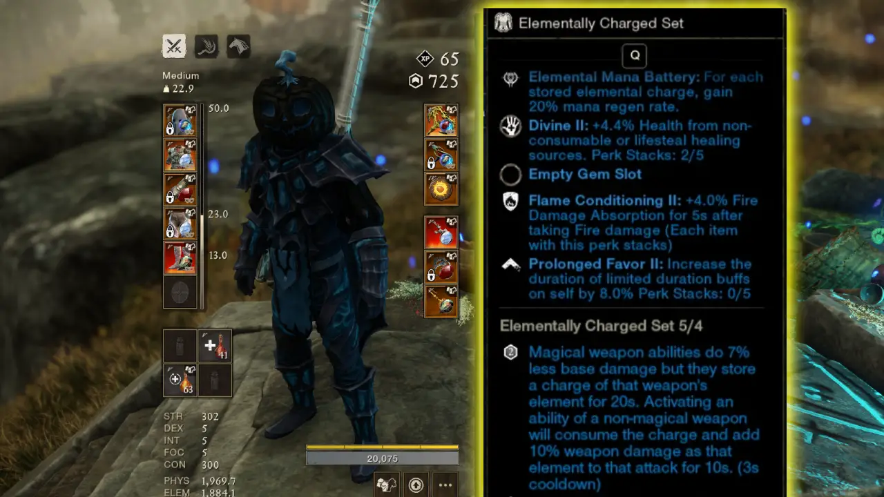 Gear Sets in New World: Aeternum