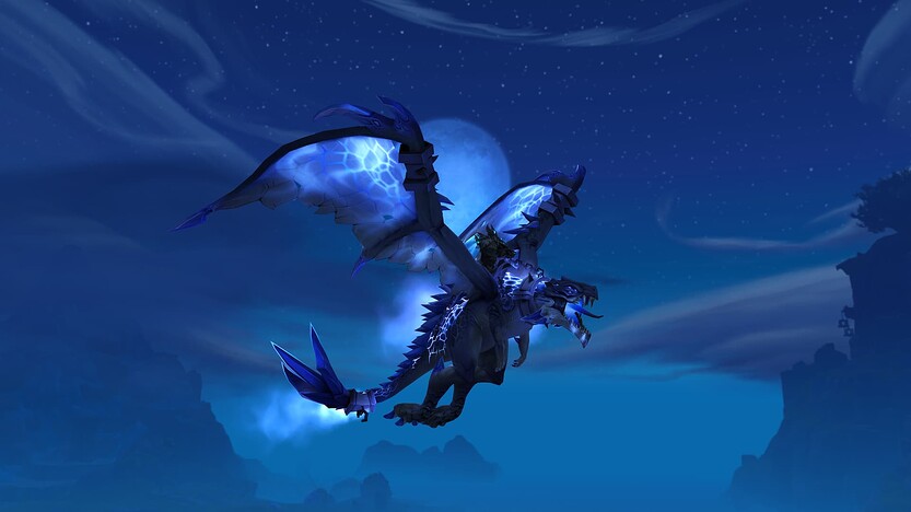 The Gladiator Mount for Midnight Season 1 is a Fearsome Goredrake