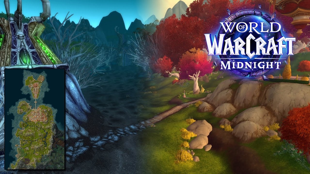 Then and Now: Original Quel’Thalas Vs. Midnight Video Comparison