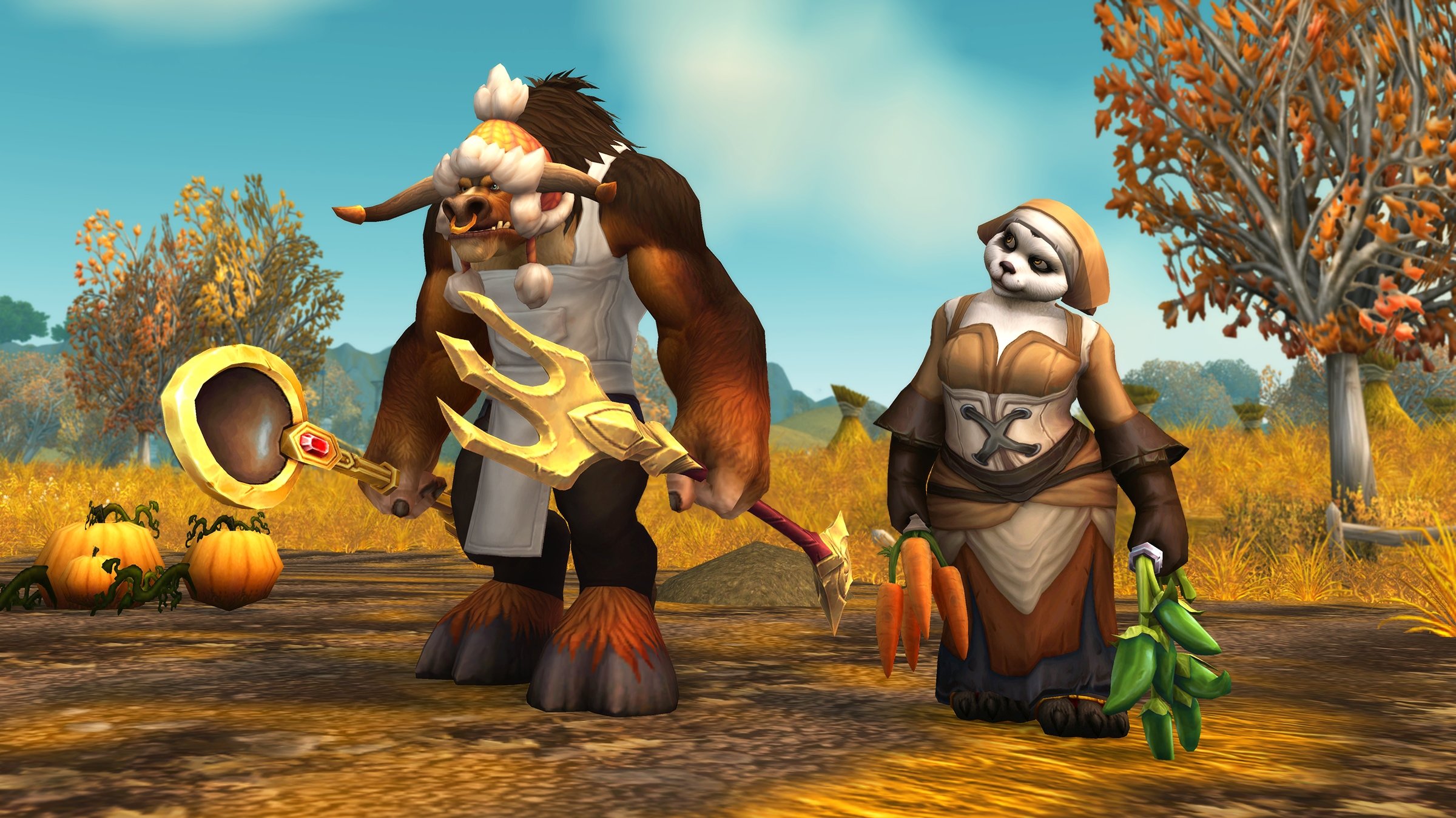 Food and Cutlery Weapons, Turkey Mount, and More: All November Trading Post Rewards Video