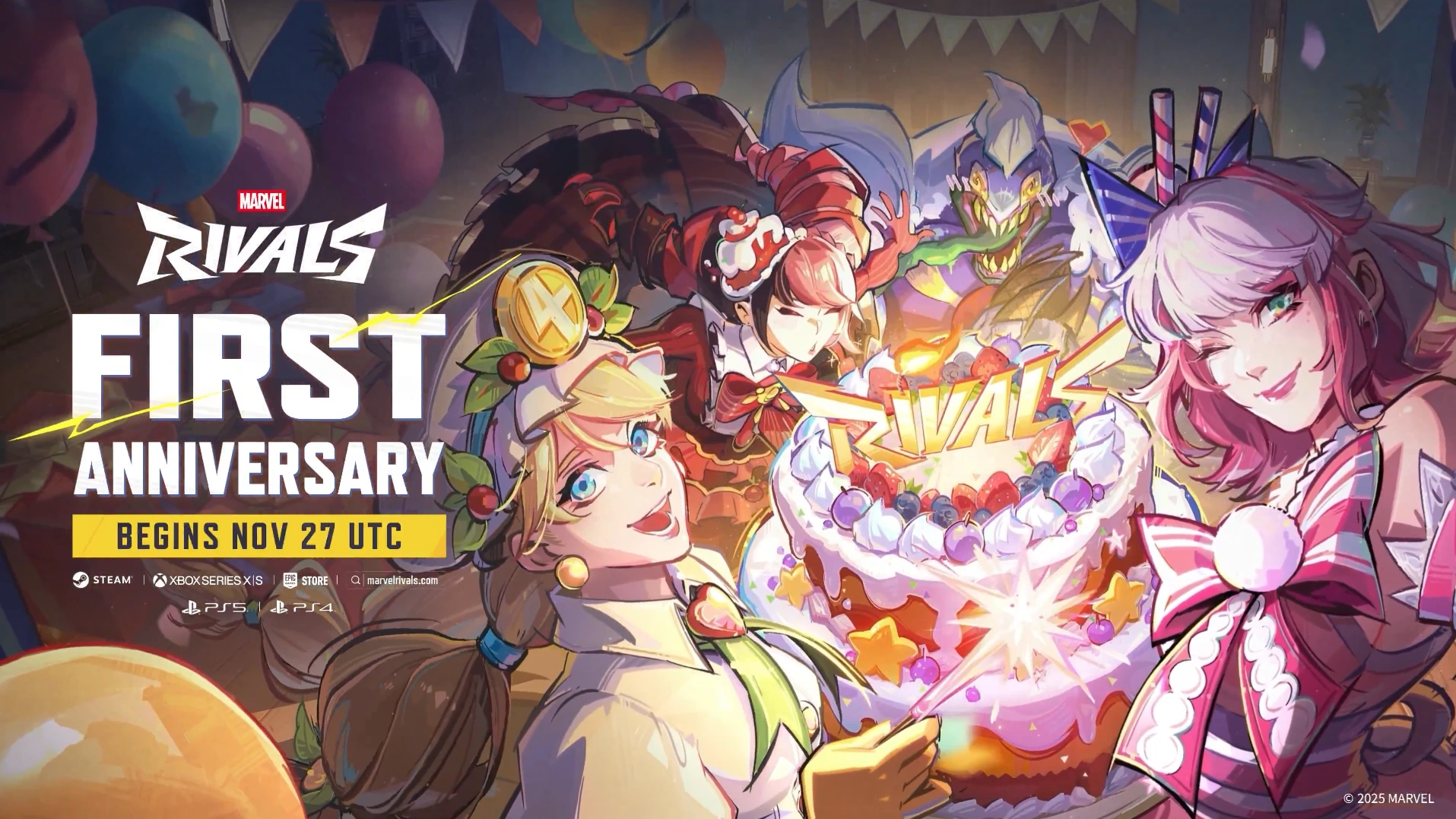 Marvel Rivals Celebrates Anniversary With Limited Rewards