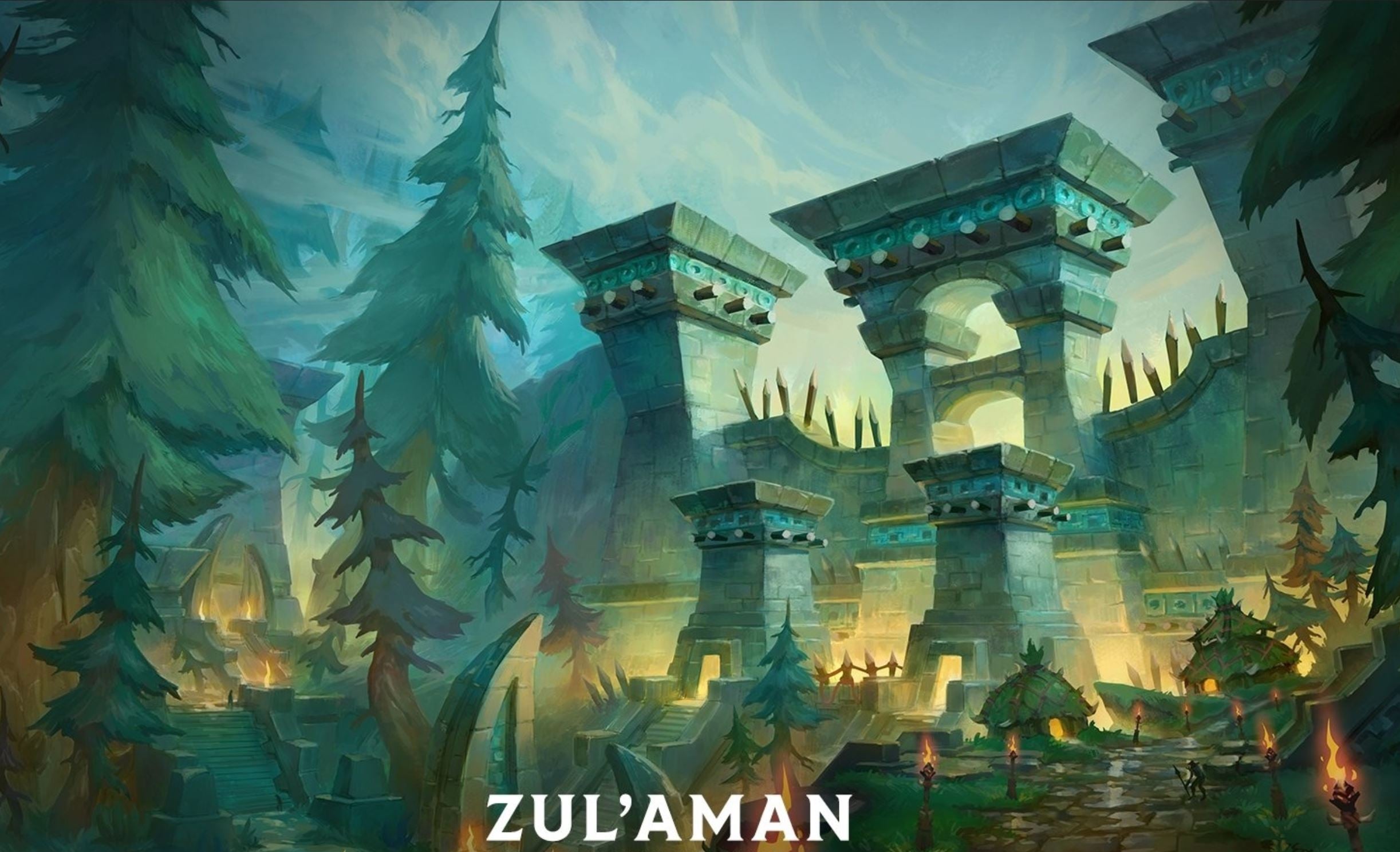 Silvermoon in the Distance, Amazing Trees, and the Void: Zul’Aman in Midnight, a Side-By-Side Exploration