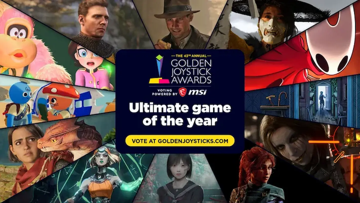 Golden Joystick Awards 2025 – Vote Now for the Ultimate Game of the Year
