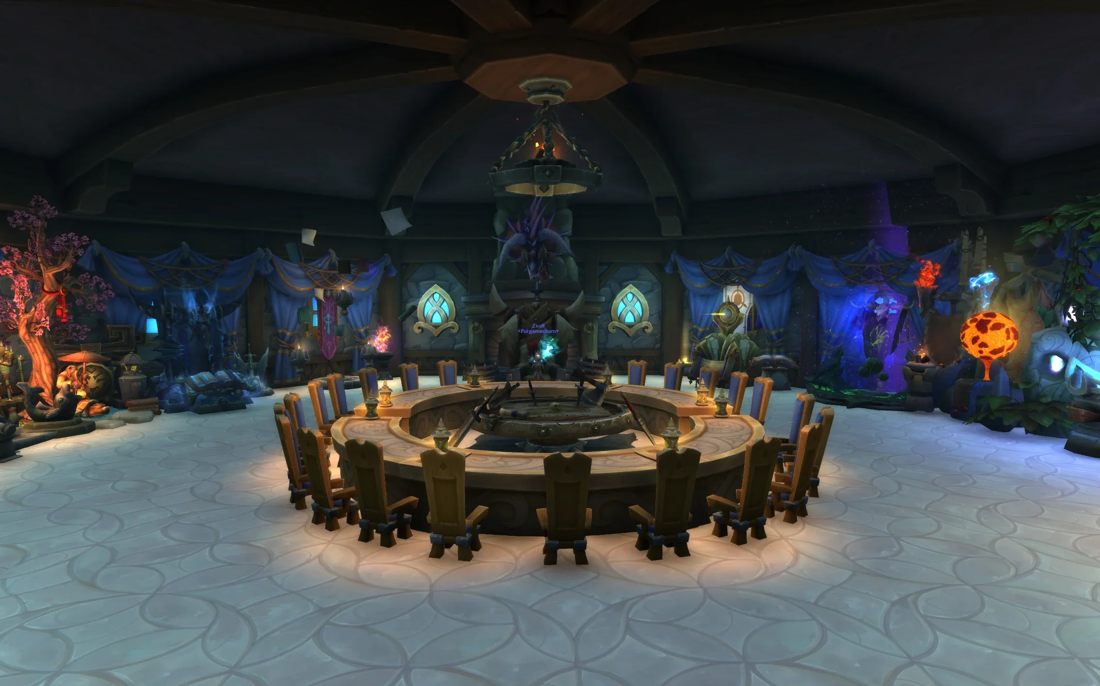 Incredible Guild Hall Room Showcases All Classes