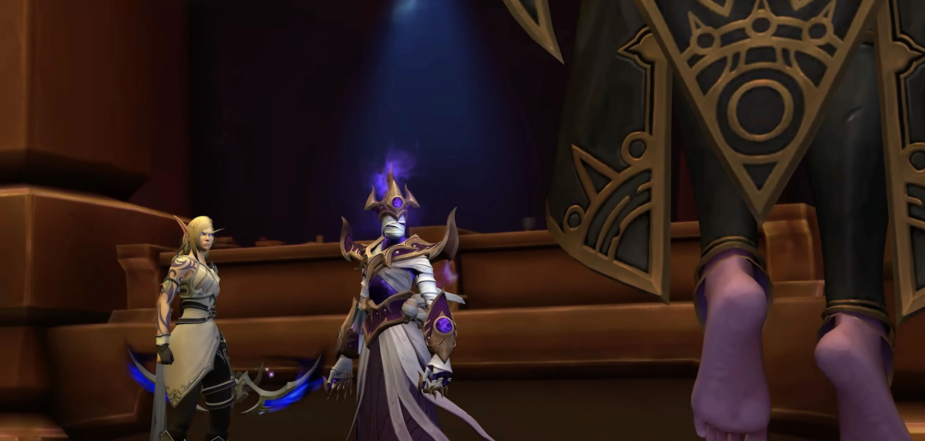 WoW Housing Hits New Levels of Weird With a Giant Foot Build and Xal’atath Shrine