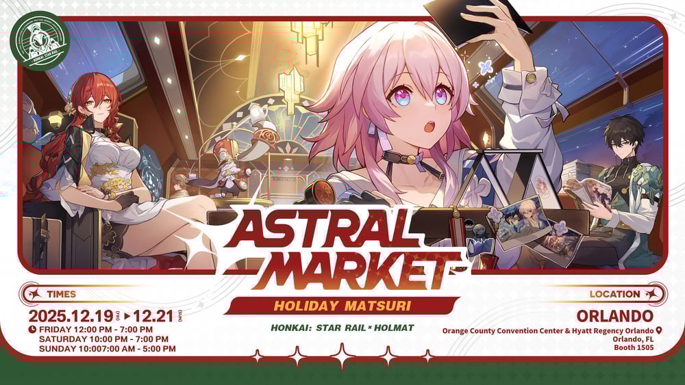 Honkai: Star Rail Announces Final Astral Market Stop of the Year