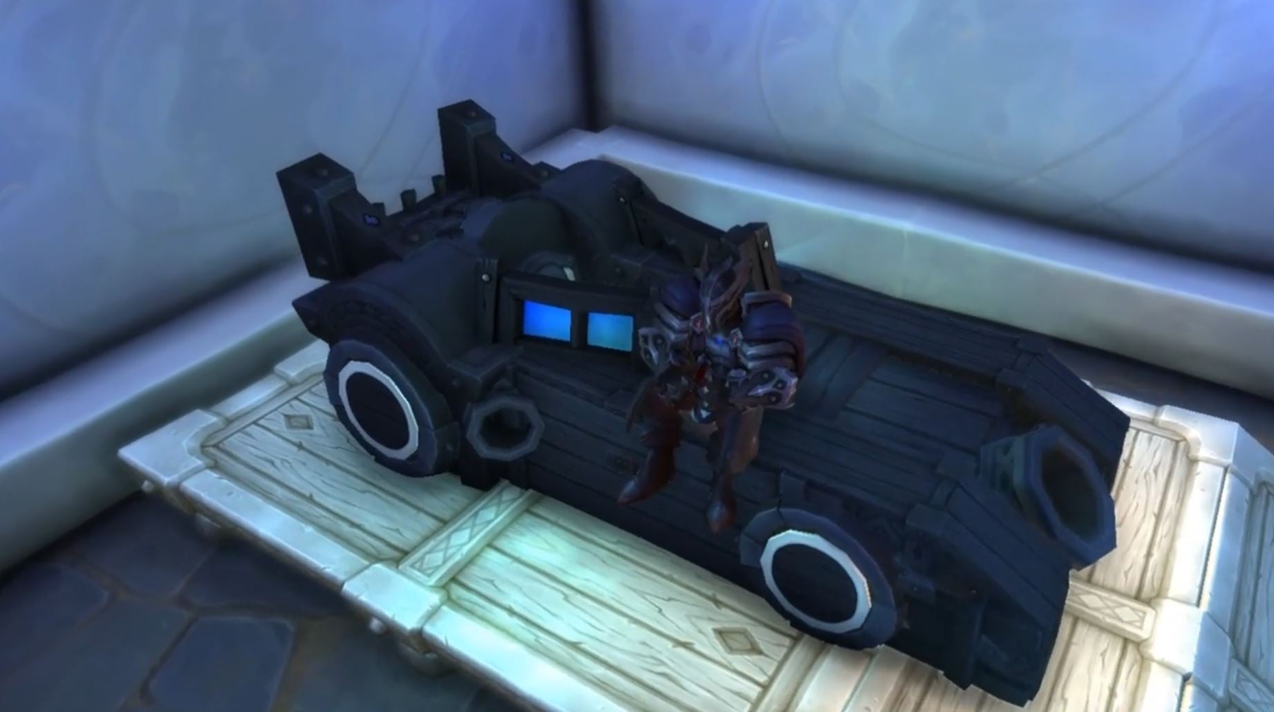 WoW Players Are Parking Full Cars Inside Their Houses Now: Formula 1, Batmobiles, Plague Wagons, and More!