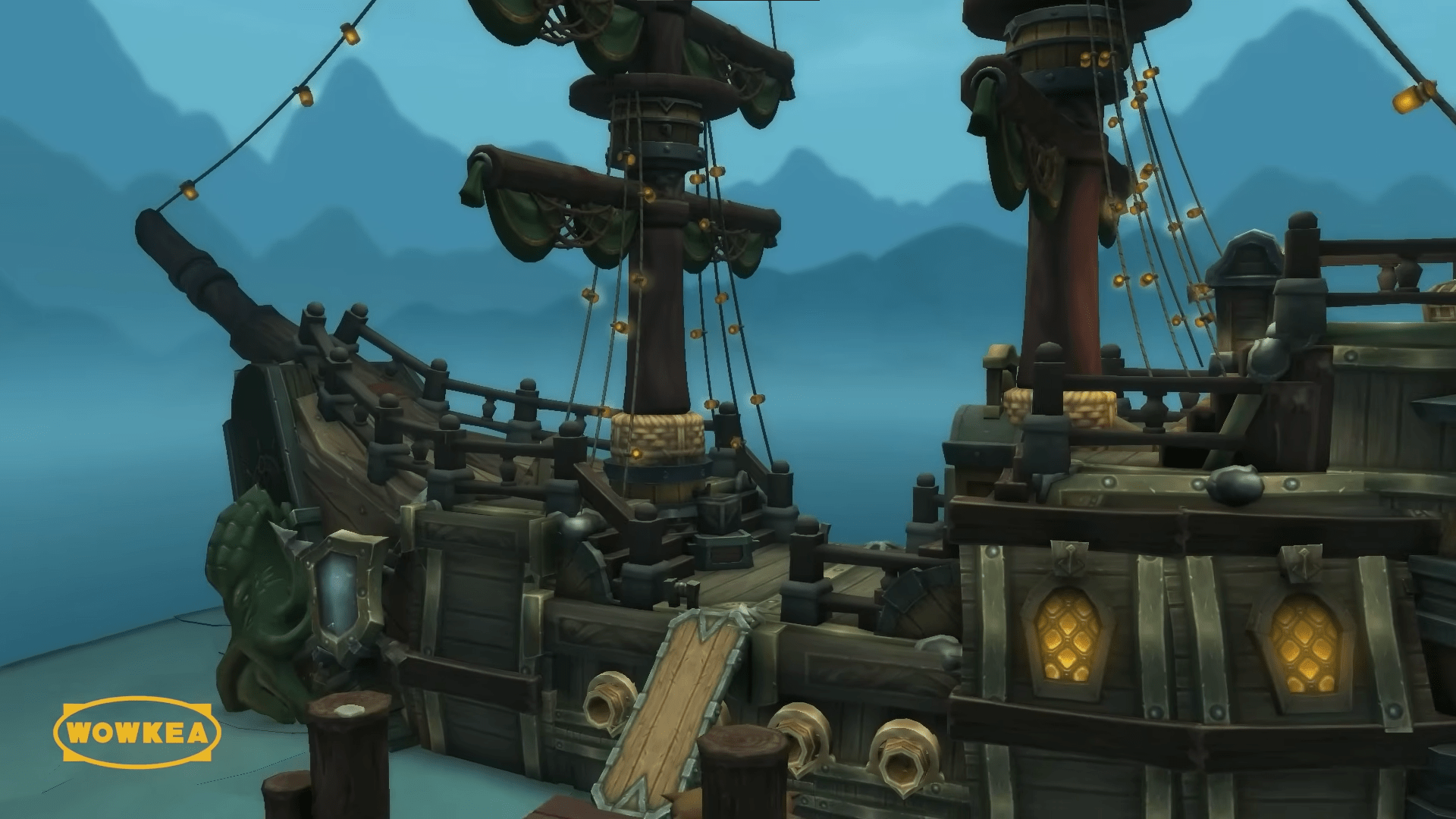 A WoW Player Just Turned Their House Into a Full Kul Tiran Shipyard