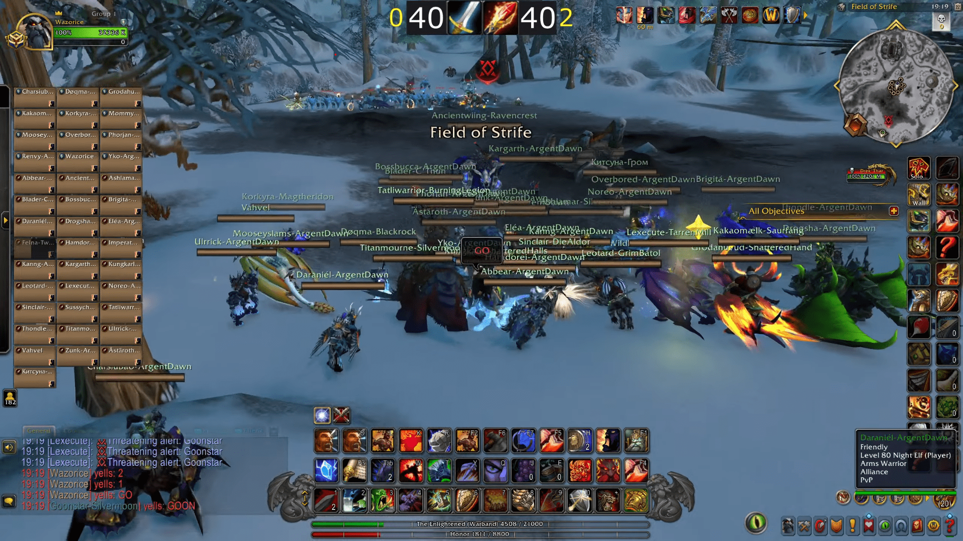 40 Warriors vs 40 Mages: Rextroy’s Epic Battlefield Showdown