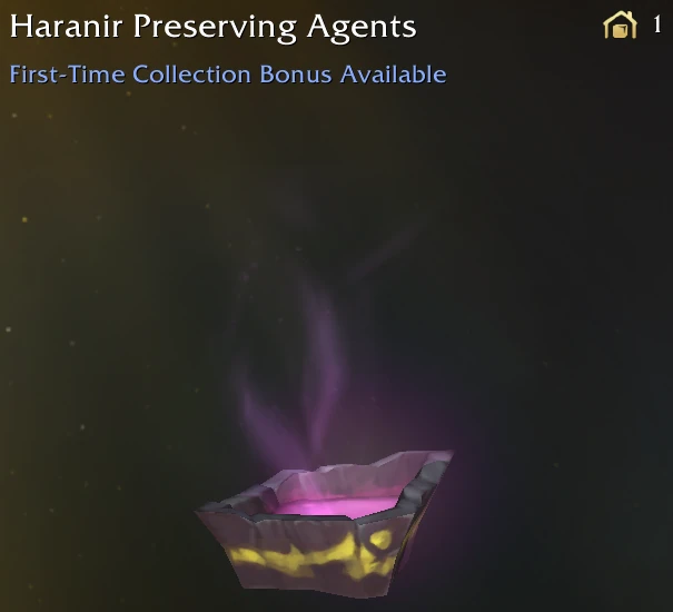 Shallow basin filled with glowing pink liquid emitting soft mist and vapor.