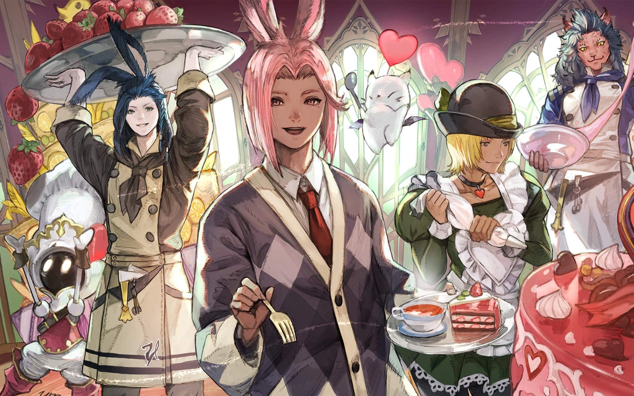 FFXIV Players Can Earn Free Glamour Items in Valentione’s Day Event