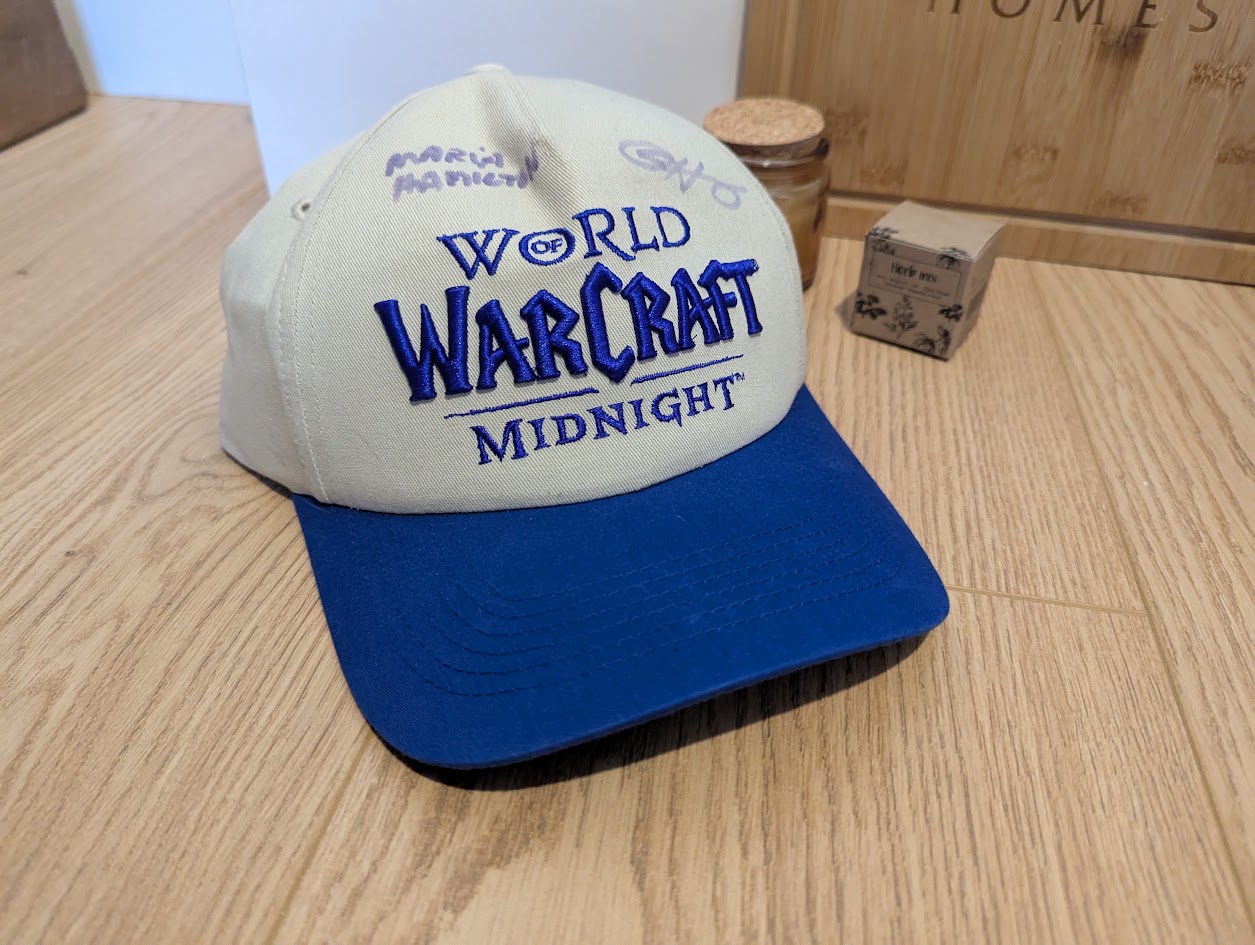 A photo of the goodies from the Azeroth Homes event