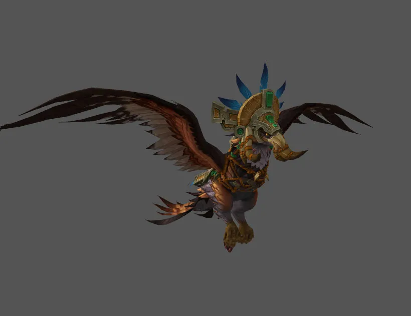 Amani Sunfeather Mount Model