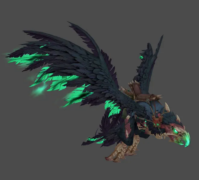 Calamitous Carrion Mount Model