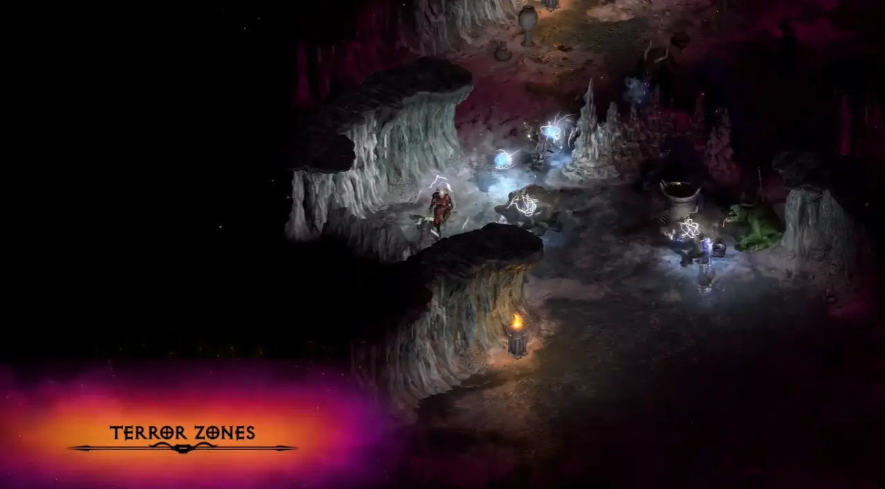 terror zones diablo 2