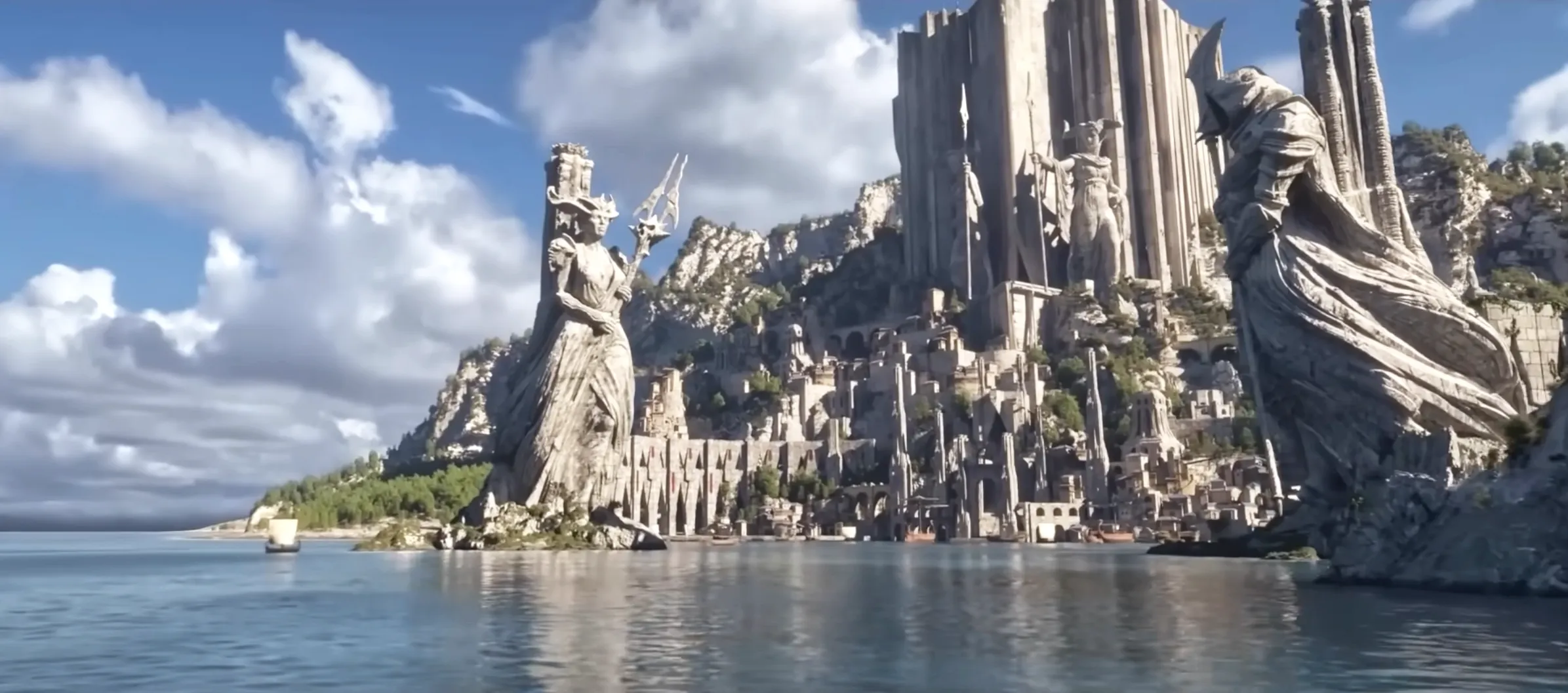 Screenshot of Diablo 4 Lord of Hatred Cinematic showing Temis on Skovos Isles
