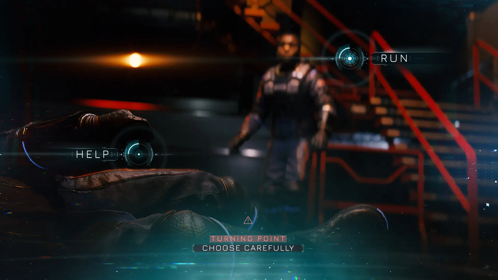 Directive 8020 example of how choices work in the game