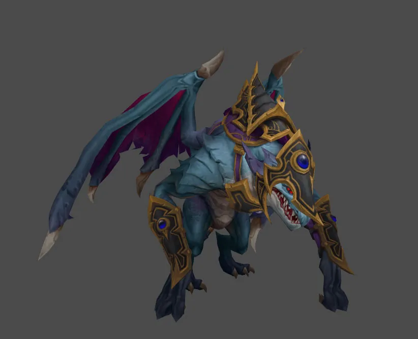 Duskbrute Harrower Mount Model