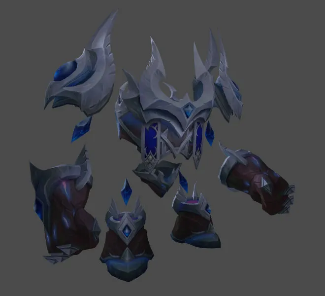 Elven Arcane Defender Mount Model