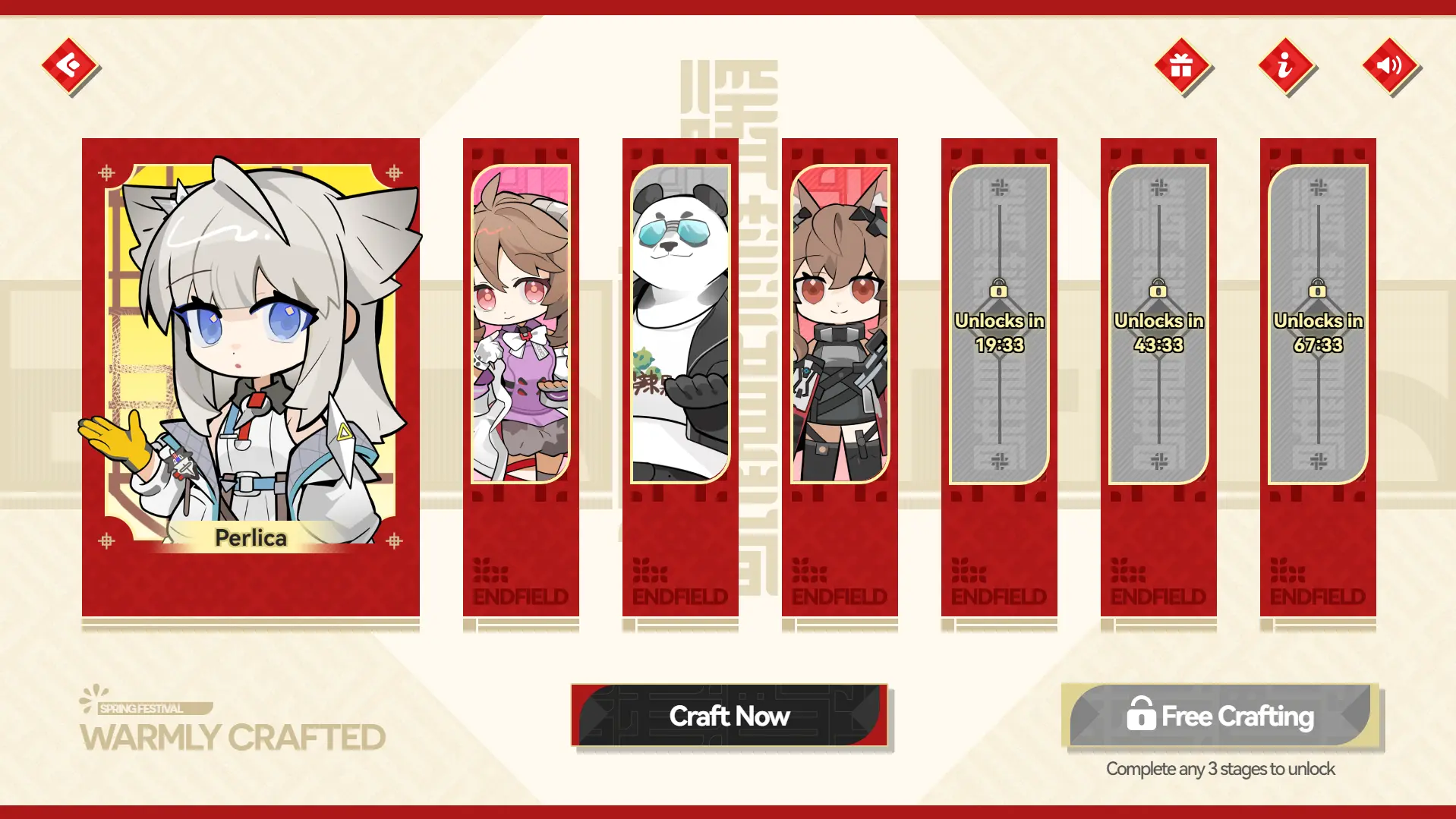 Arknights: Ednfield operators spring event cards