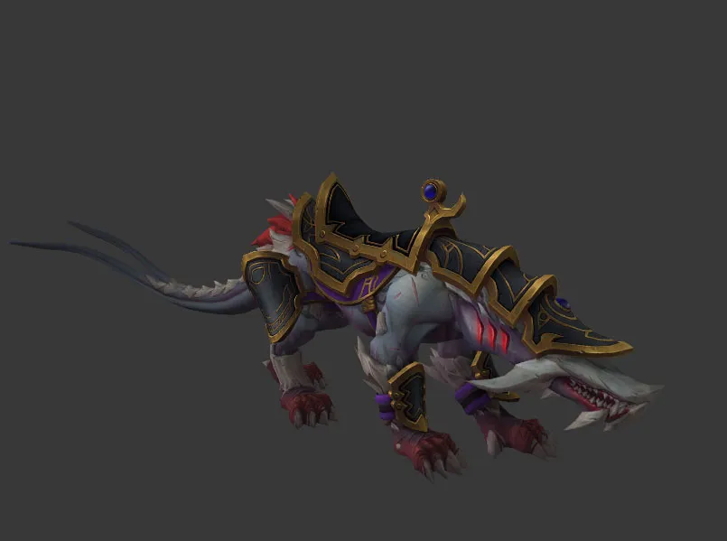 Frenzied Shredclaw Mount Model