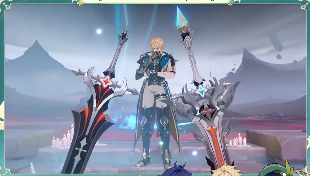 Varka Lone Wolf Fragments Swords