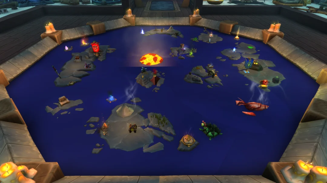 This WoW Player Built a Full Map of Azeroth Inside Housing 
