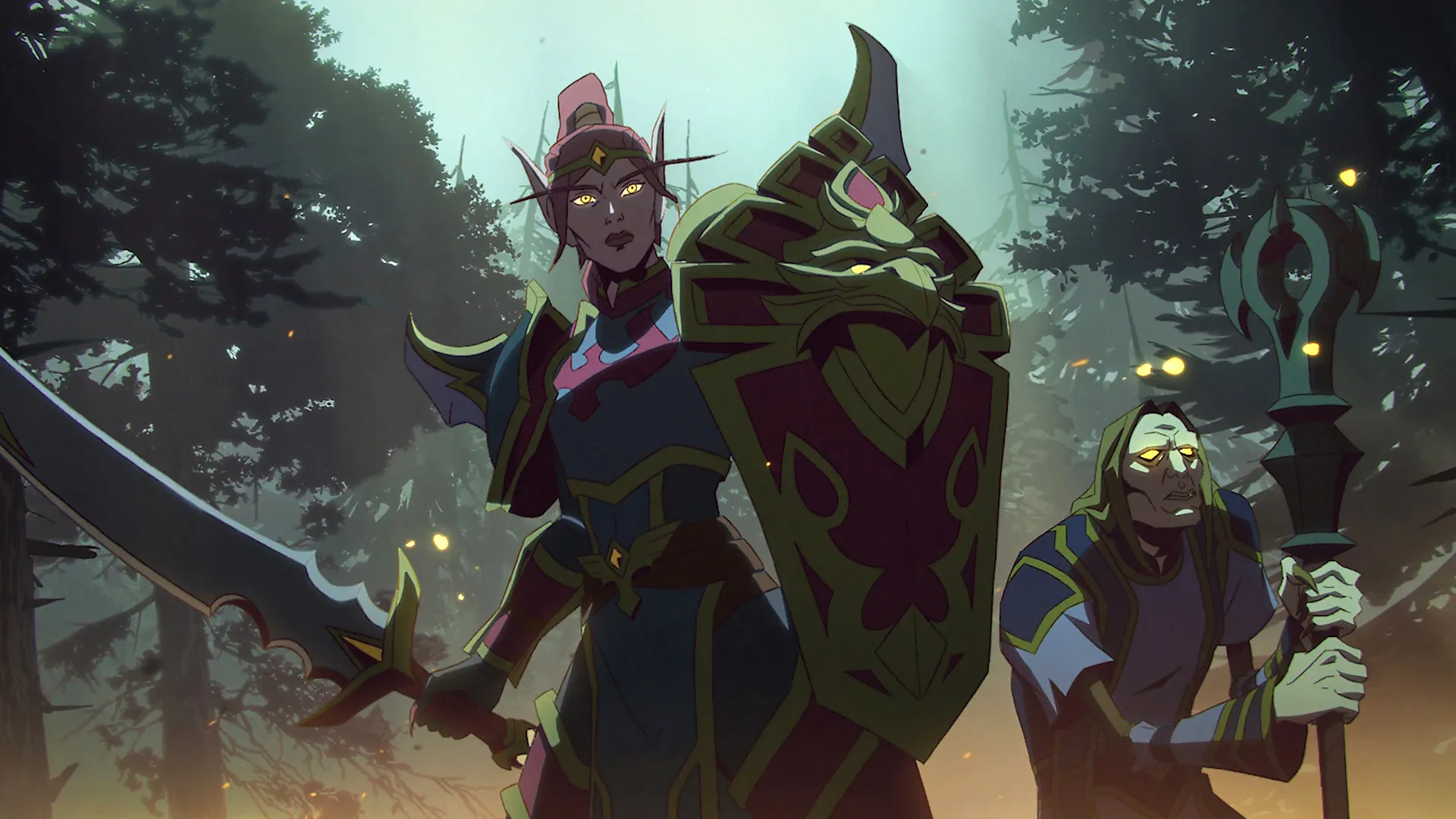 Lady Liadrin Animated Short still image - World of Warcraft Midnight launch promo