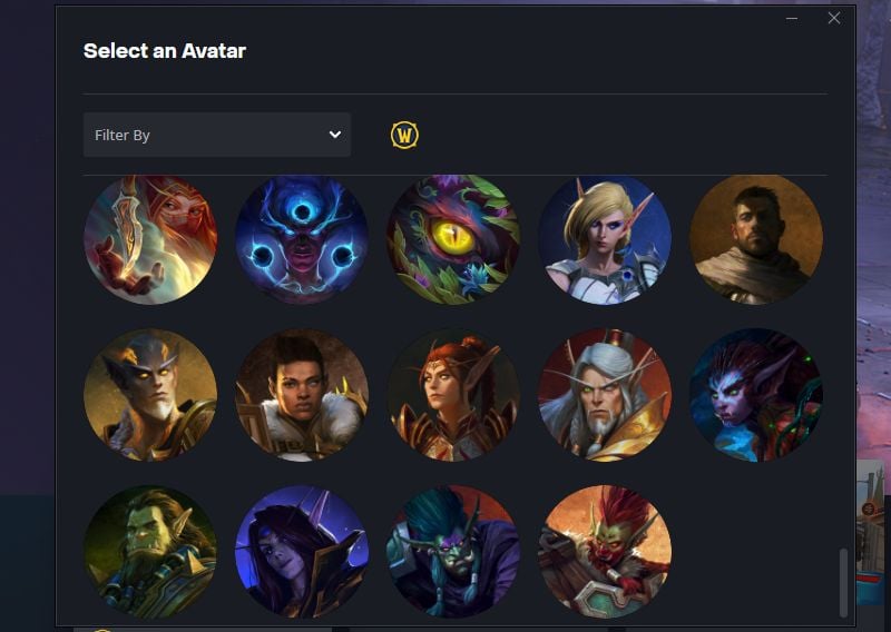 WoW: Midnight launch added new battle.net avatar icons for players to use on their profile