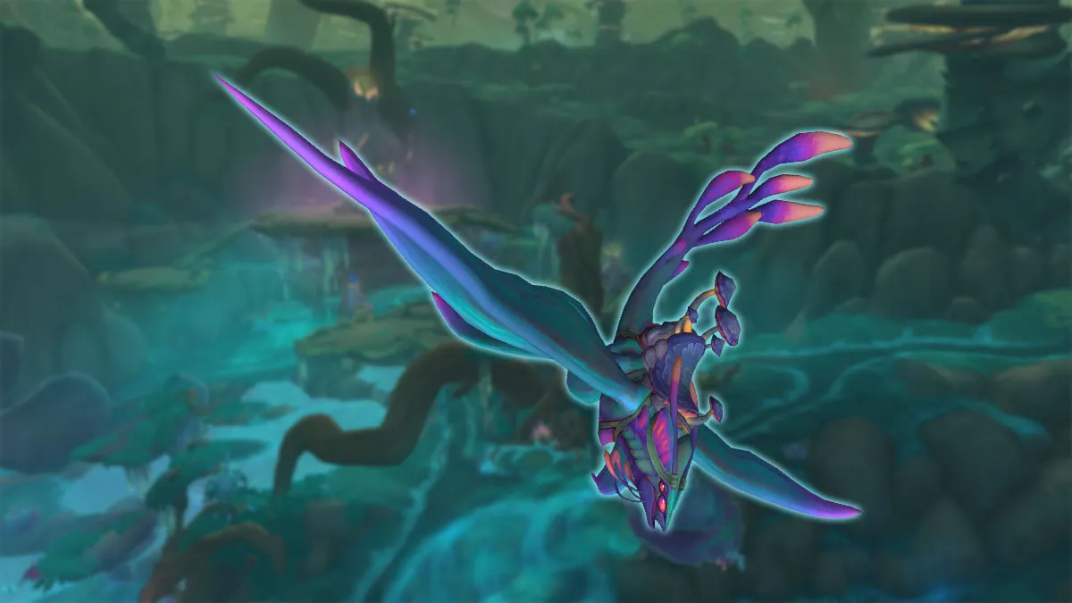 WoW Midnight’s New Sporeglider Mounts Are Stunning