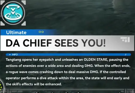 Tangtang's Ultimate: DA CHIEF SEES YOU!