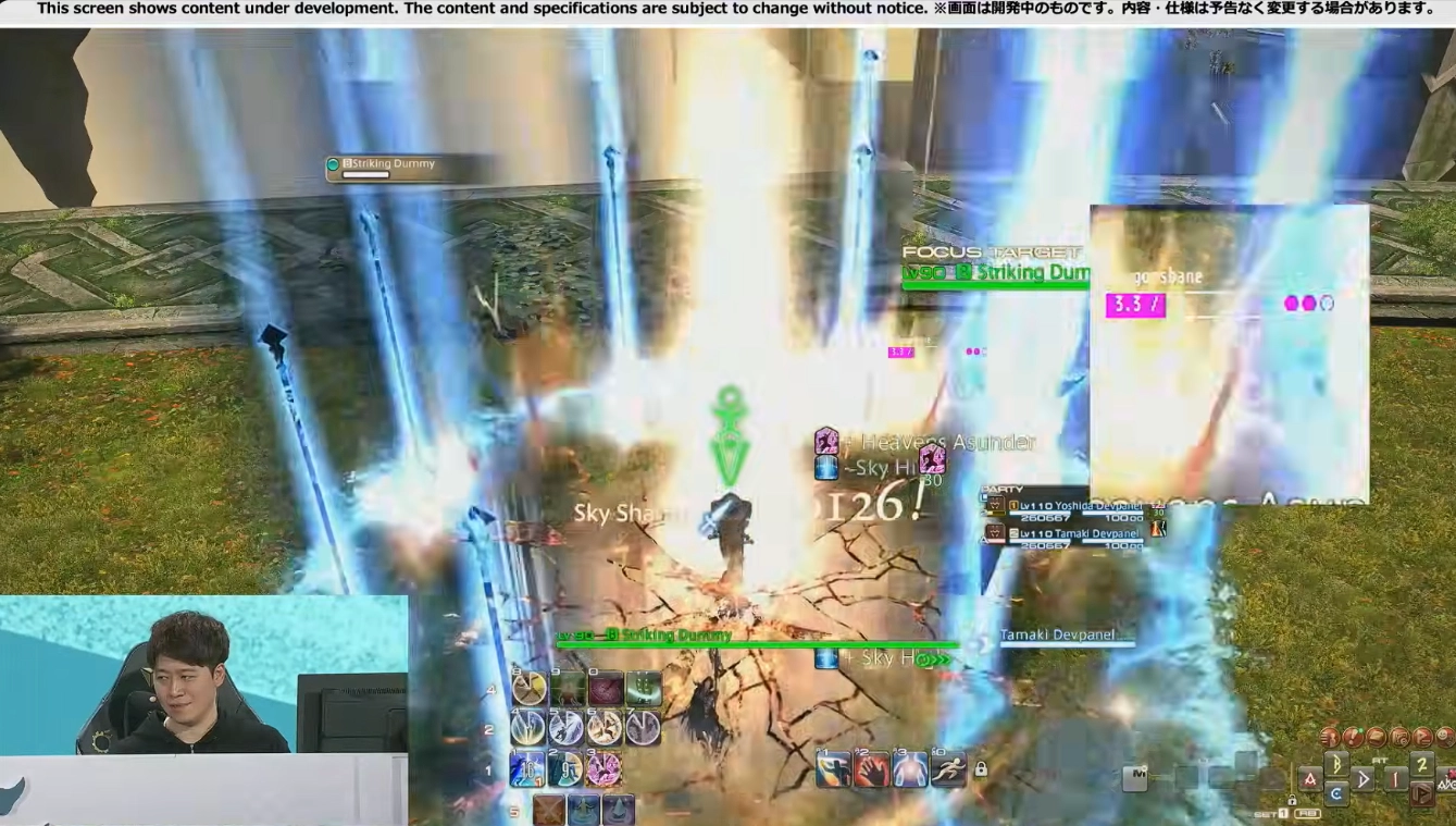 Dragoon in action with evolved mode