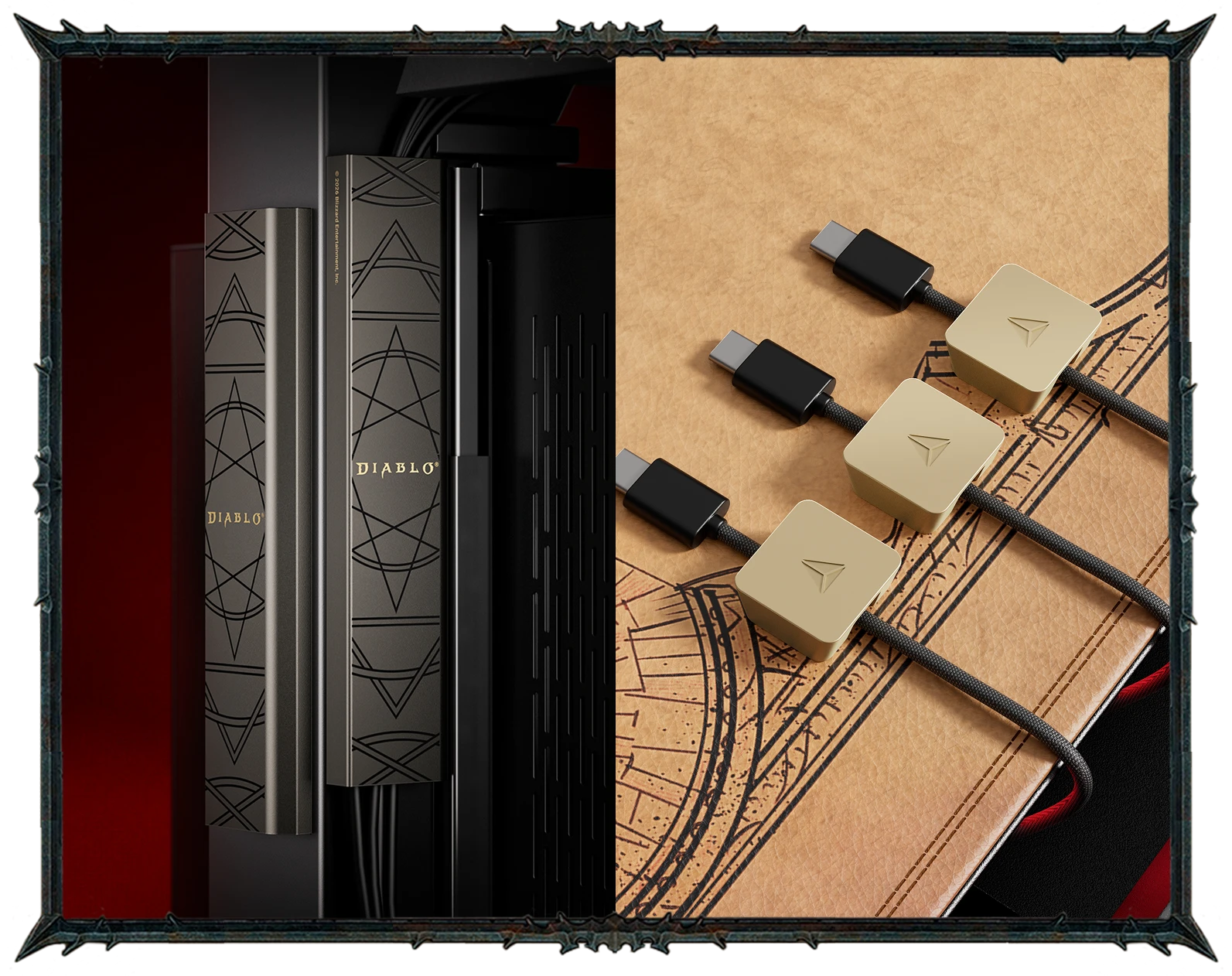 Diablo and Secretlab accessories