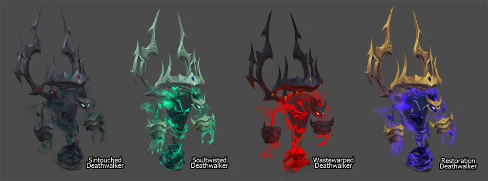 Shadowlands Keystone Mounts.