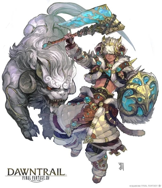 FFXIV Beastmaster Key Visual