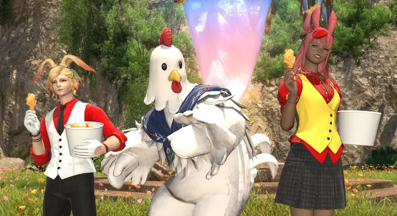 FFXIV Players Can Grab a Free Emote From Jollibee, But Not for Long