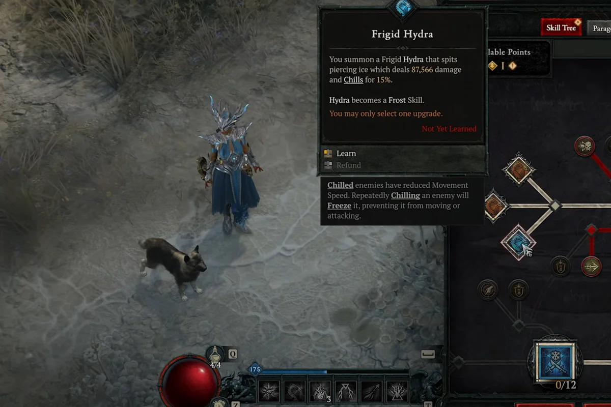 Frigid Hydra Tooltip
