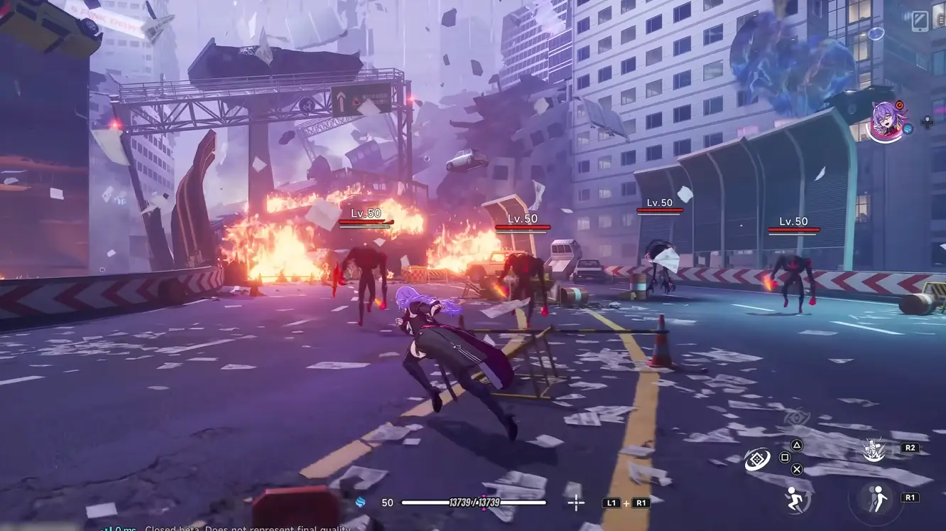 Neverness to Everness Combat sequence