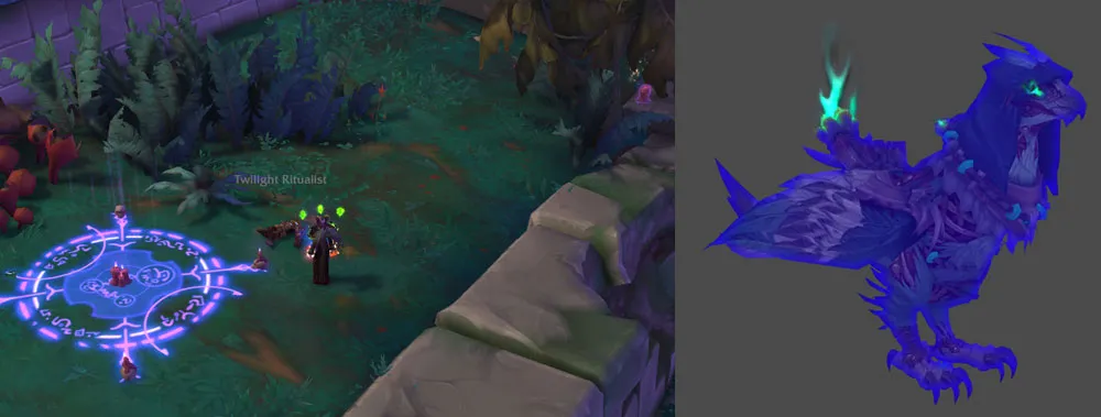 Void Corrupted Hex Eagle Mount.