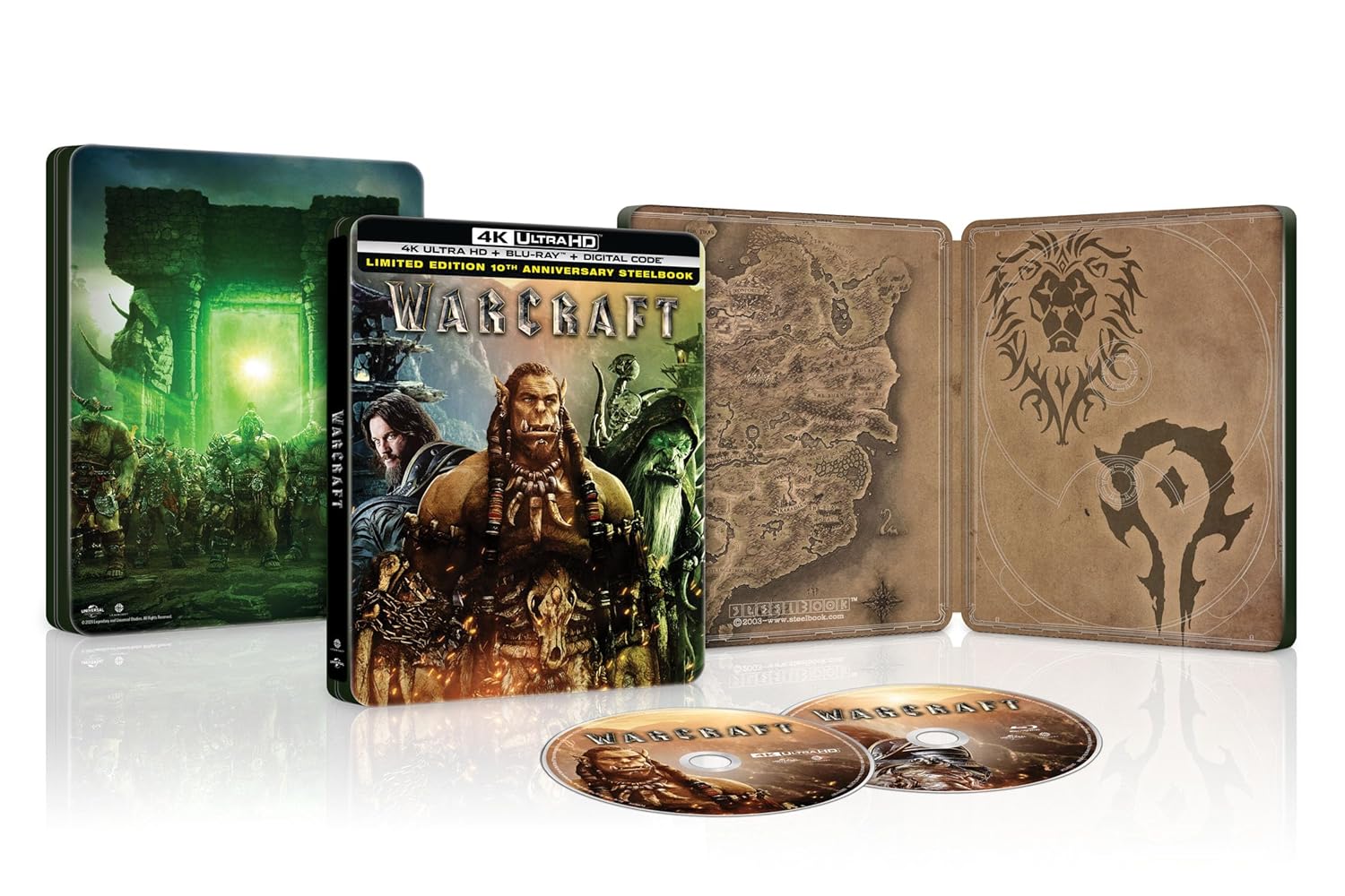 Warcraft Returns! 10th Anniversary Edition SteelBook Now Available for Pre-Order