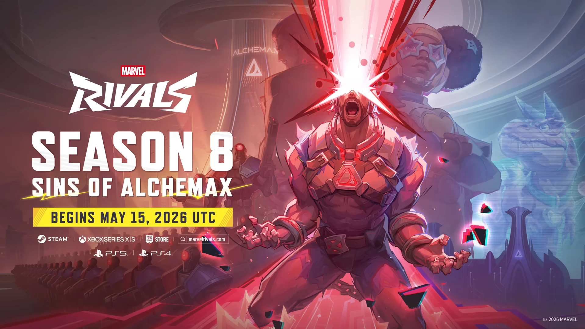 Marvel Rivals Season 8 Reveals Cyclops, Moon Girl, and Devil Dinosaur