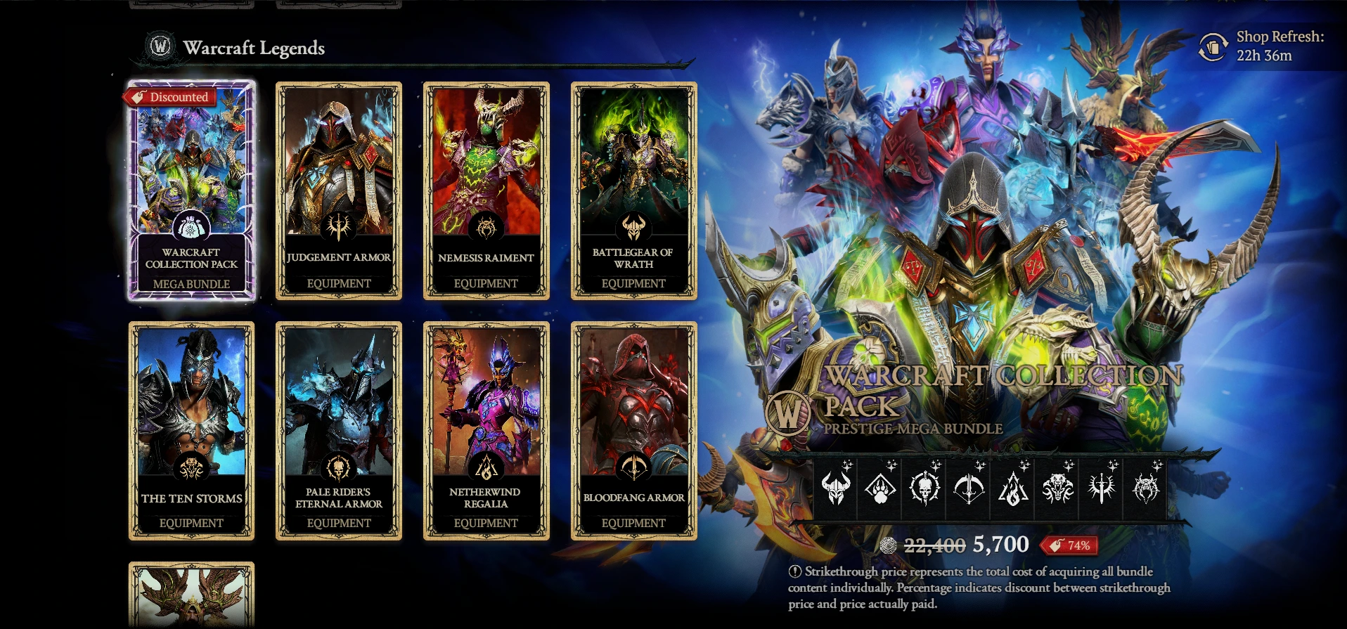 Diablo 4 Adds New WoW Tier 2 Sets in Warcraft Shop Crossover