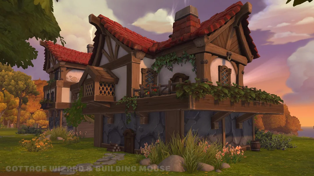 Two Plots, One Build: WoW Players Create an Insane Connected House