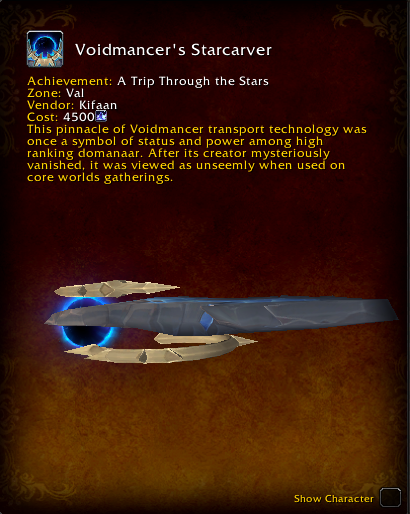 Voidmancer's Starcarver