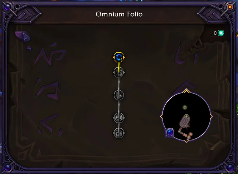 Omnium Folio Talent UI.