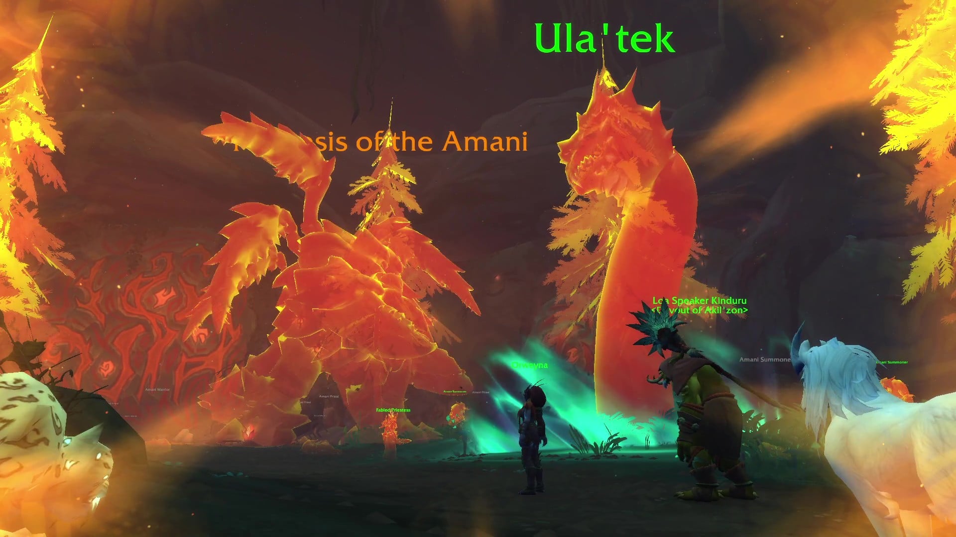 Captura del PTR mostrando a Zul\