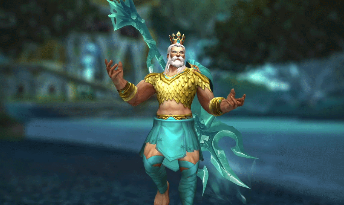 WoW Player Recreates Poseidon With Stunning Kul Tiran Transmog