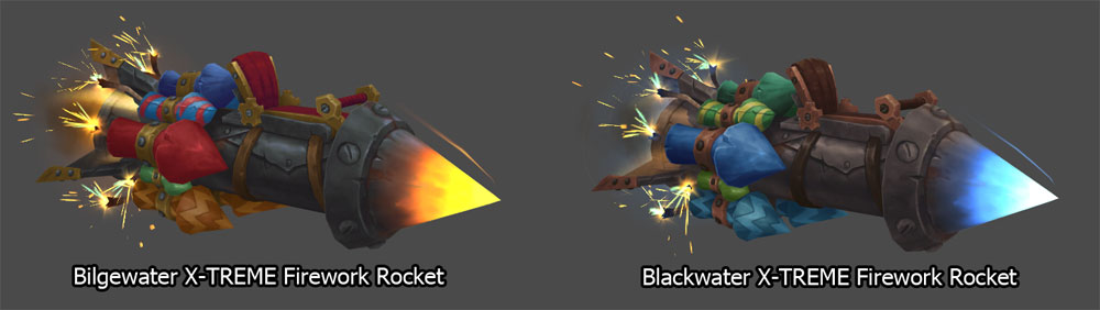 Bilgewater and Blackwater Rocket mounts.