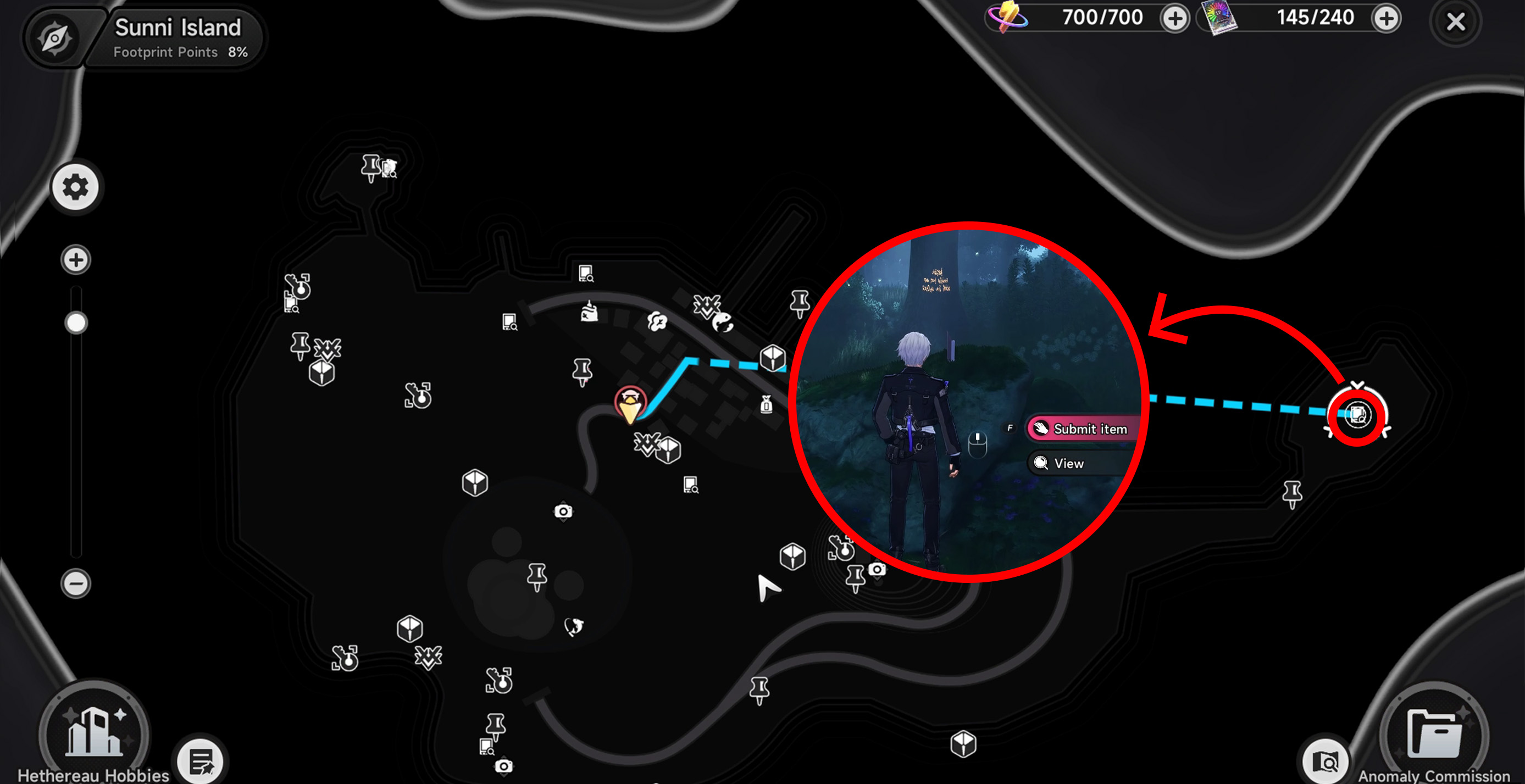 Buried Sword Location In NTE
