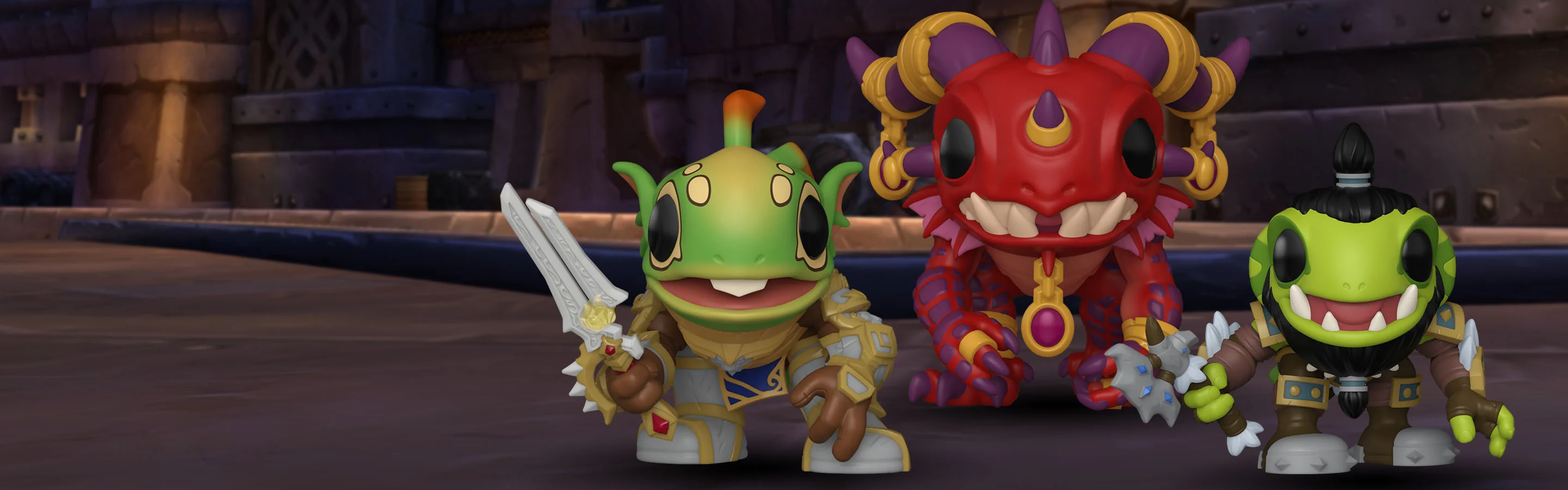 WoW’s Gear Shop just got Six New Figurines, Murlocs and Dragons